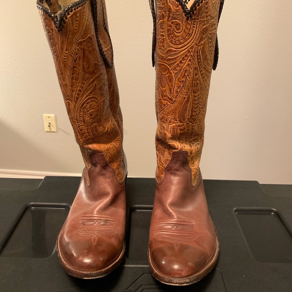 Vintage Rios of Mercedes men’s Cowboy Boots